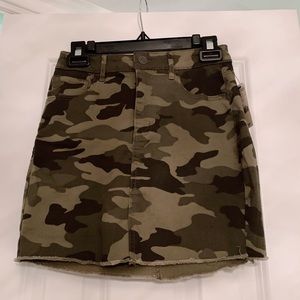 Pacsun Camo Skirt